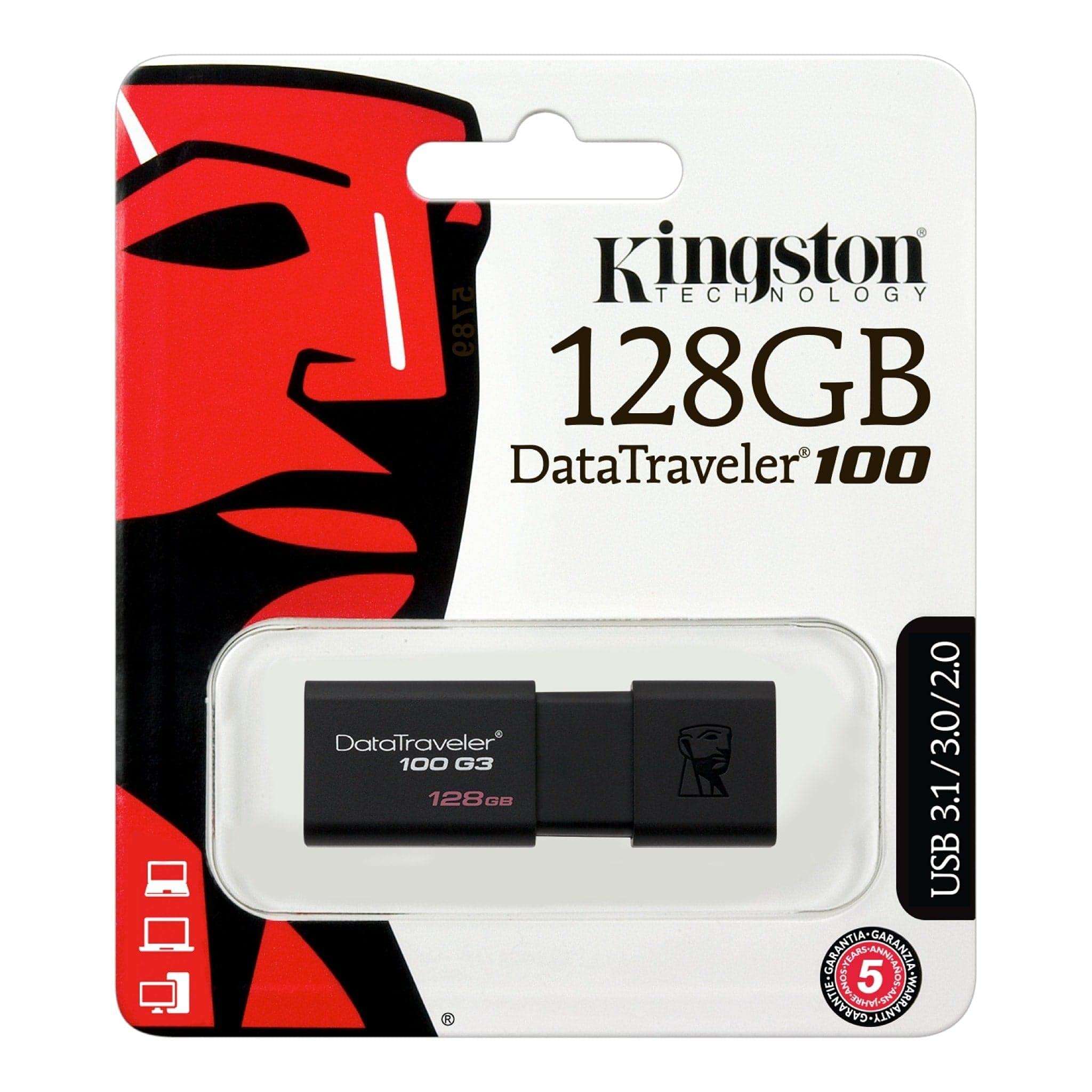 71bUd01cd0S Flash 128GB kingston - الصورة 1
