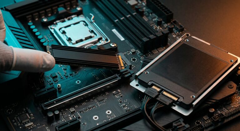 توضيح الفرق بين SSD وNVMe في وحدات التخزين